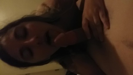 Babe Sucks Dick Til She Can't Take Waiting Anymore, Climbs On Top (POV)