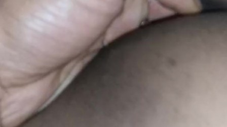 Tight pussy stretched and made to cum