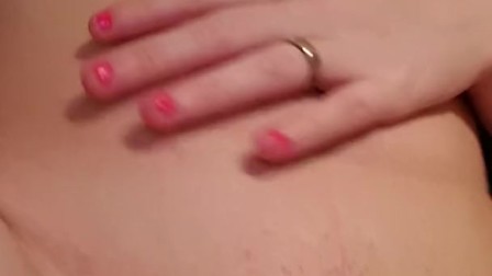 Kitten plays with ass and pussy