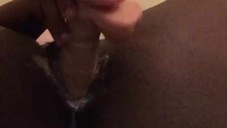 I fuck my Creamy pussy stepbrother records me