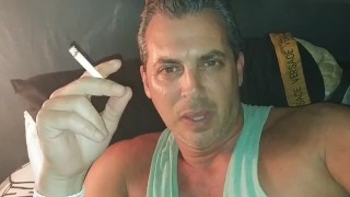 Cory Bernstein Smoking cigarette jerking big Celeb Cock in SEX Tape
