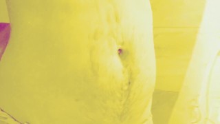 Alien in Belly! Chubby Sissy in the Shower Impregnation! Bulge Invasion
