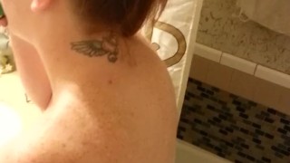 Being aa bitch to my ex, shower time