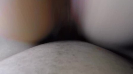 Fucking her little pussy while I watch her ass