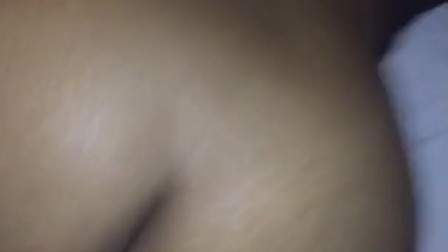 Big booty girl getting fucked from behind