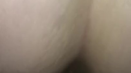 Fucking my wife from behind, fingering and finishing with a cum shot