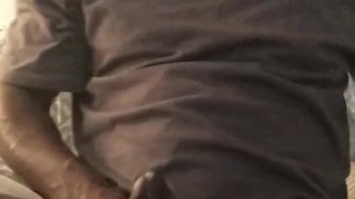 Sneaking a nut while watching game