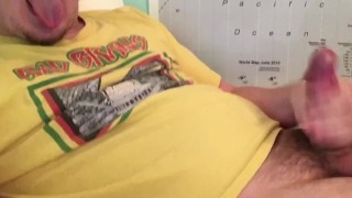 Was My Third Cumshot of the Day! Got a Cum Rating by Femdom Camgirl CEI