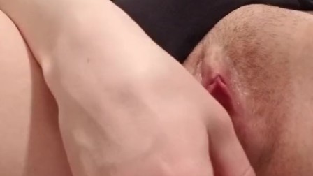 Masturbating My Wet Pink Pussy