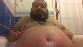 stuck in the bath