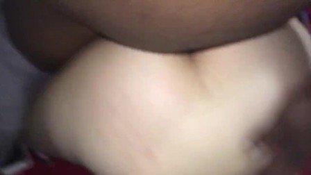 Light skin slut live that anal play while getting fucked