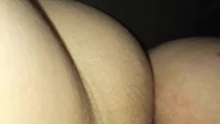 Tiny hot pussy is getting spanked!