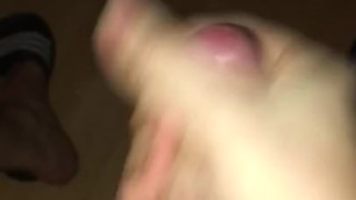 Young Guy’s Swollen Mushroom Tips Explodes, Cum Oozes Out Of It