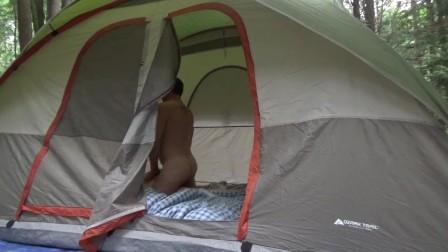 public open tent fucking at campground