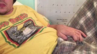 Got Hard in my Pajamas, Horny Camguy Cock Bulge!