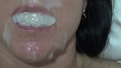 oral creampie compilation. big homemade loads for the queen of cum