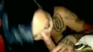 Sucking my man's fat cock