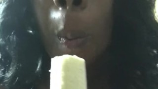 Sexfeene ThroatTraining with Her Big Banana