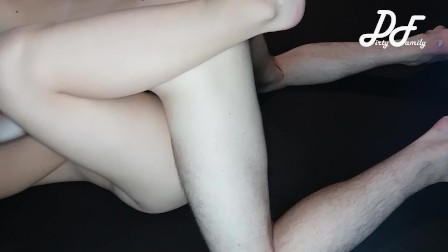 Real homemade sex without mounting, simultaneous orgasm ~DirtyFamily~