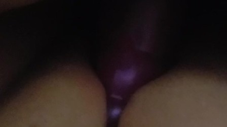 Fucked by bunny in my pussy