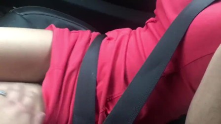 Uber  driver meet diosaera and fingering her tight pussy