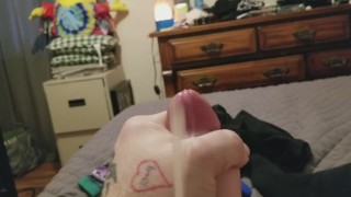 Me playing alone and cumming.