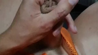 cum in panty