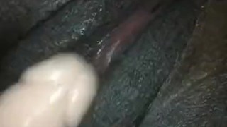 Juicy Chocolate pussy loves to squirt
