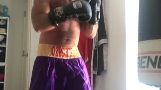 working the bag