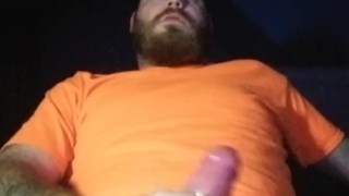 Male moaning masturbate