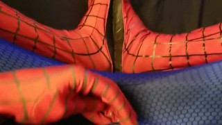 Black Lewd Spidey Stroke