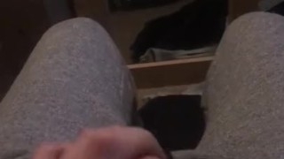 Wheelchair guy cums