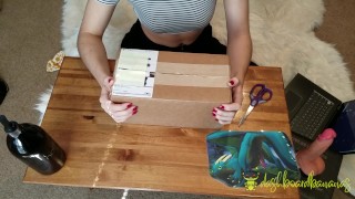 Unboxing My 1st Bad Dragon! Nox, Lil' Squirt Cockatrice & Cum Lube