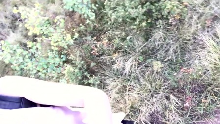 Almost Caught While Masturbating On Public Trail + BHS | freckledRED