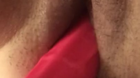 Yummy dildo play with my wife’s pussy