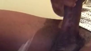 Big Black Cock explodes with a lot of cum!!!