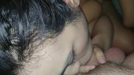 Colombian teen Fucked Hard Gets Cumshot on Face