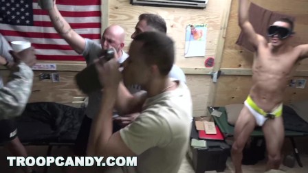 TROOP CANDY - Don't Ask, We'll Tell You! These Army Boys Are Wild And Ready