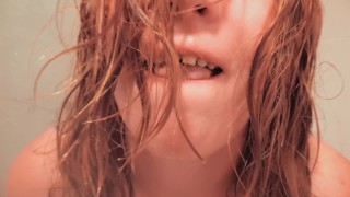 Redhead PAWG MILF Shower | Big Natural Tits Hairy Pussy Perfect Ass