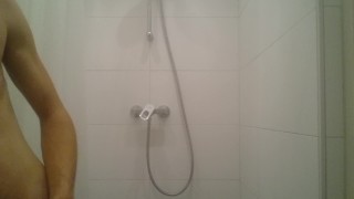 Fast one solo in shower