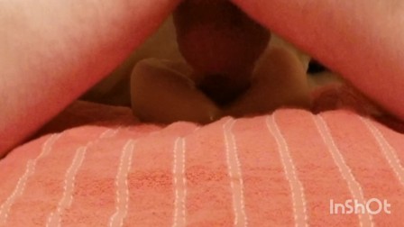 Close Up (fake) Pussy Fuck Watching Porn Shaking Orgasm