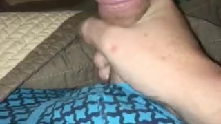 Milking my cock - send $ to $claytoncum for cumshot vid