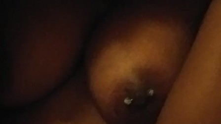 Ebony with amazing Tits