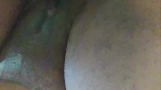 Moaning Wife with Creamy Orgasm and Squirt from Amazing Fingering