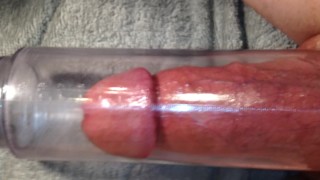 close up penis pump