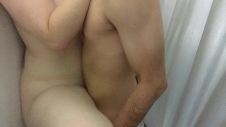 amateur Sex In The Shower, Quickie With My Fat Ass Girlfriend JAKEANDHOLLY