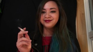 Smoking Fetish Girl Ashes on You - MissDeeNicotine