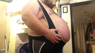 human balloon singlet clip