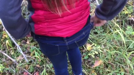 18 Year Old Public Forest Quickie