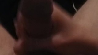 Playing with my hard dick